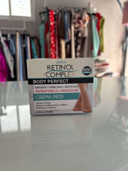 Crema para los pies.